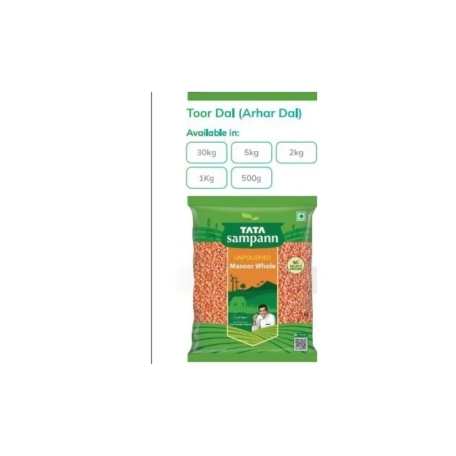 Tata Sampann Masoor Whole (1 kg)
