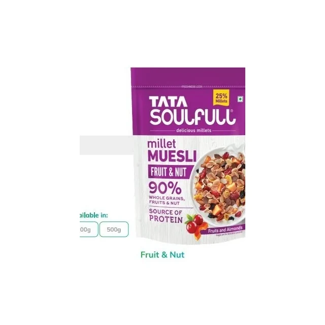 Tata Soulfull Millet Muesli Fruit &Nut (1 kg)