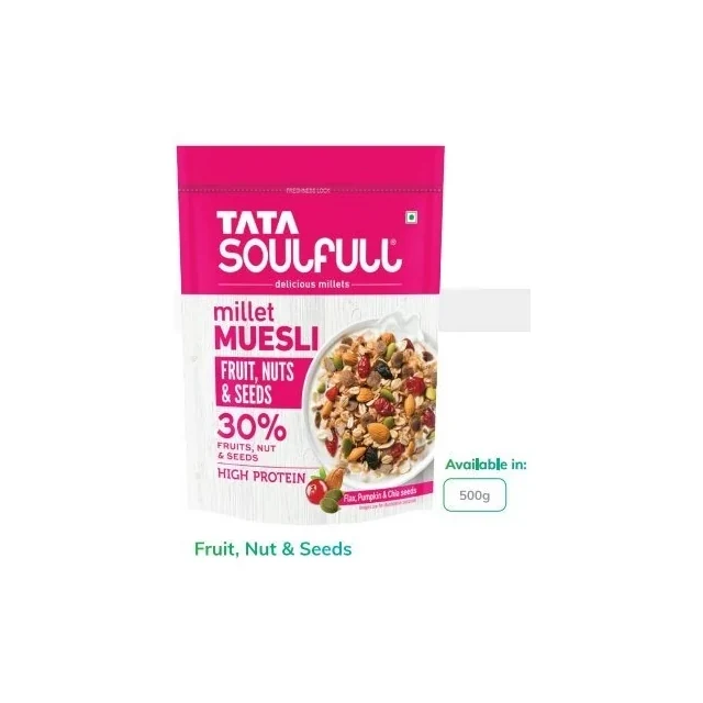 Tata Soulfull Millet Muesli Crunchy (500 g)