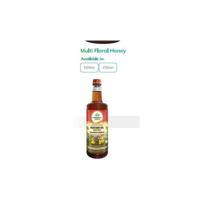Organic India Cold Pressed Oil (500 ml)